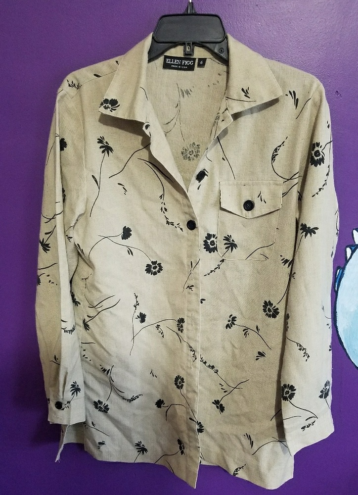 Ellen Fig button down shirt.